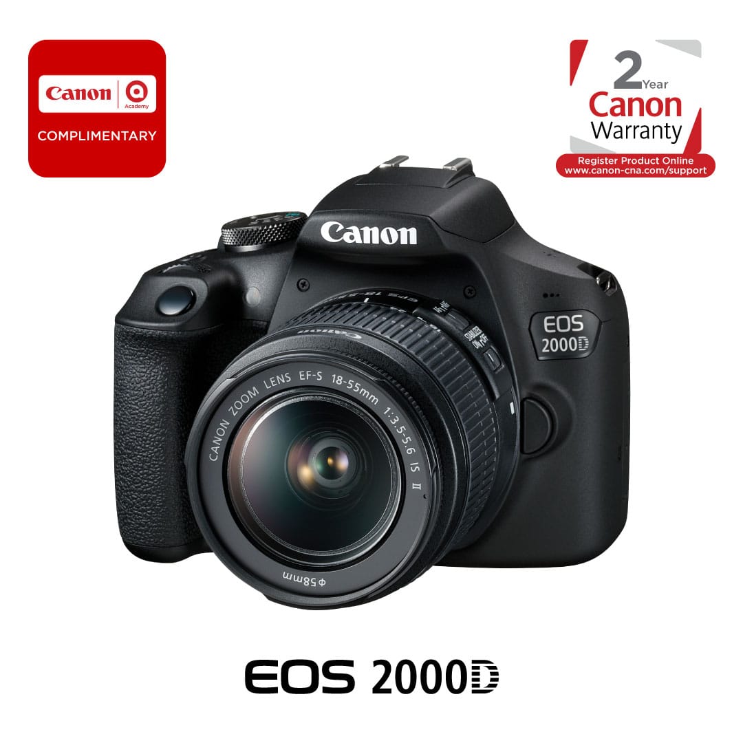 Canon EOS 2000D DSLR Camera - Camera Store Ke
