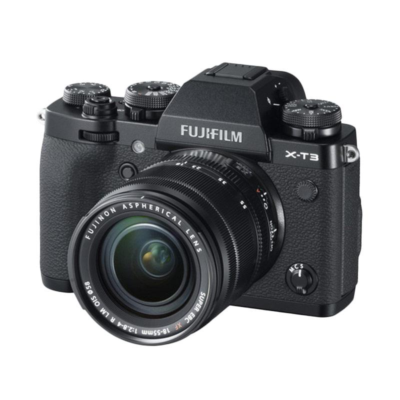 FUJIFILM X-T3 Mirrorless Digital Camera with 18-55mm Lens (Black